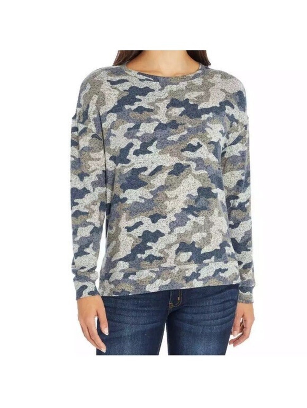 Three Dots Womens Cozy Long Sleeve Top Size XL